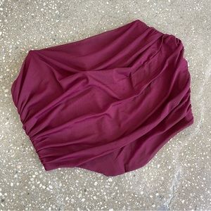 Amazon Fashion Maroon Red Corset Top size S